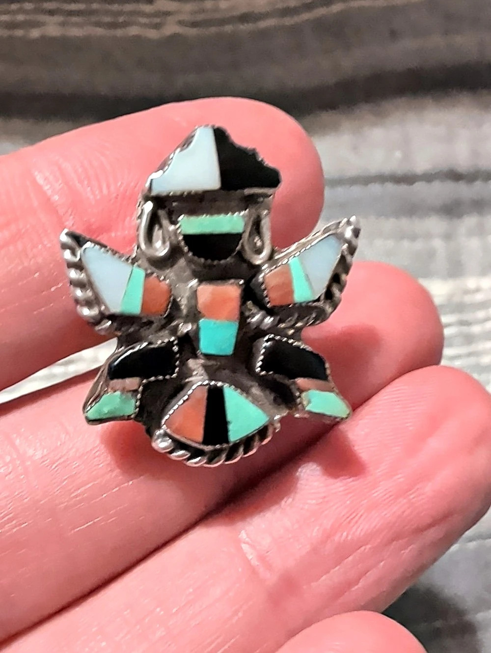 Vintage Zuni Knifewing Deity
